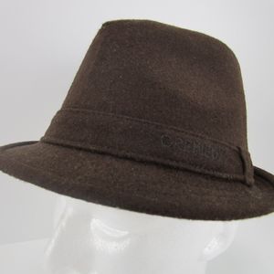 Daniel Crémeux Wool Blend Fedora Hat